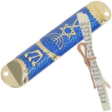 5pcs Jewish Mezuzah Metal Scroll Door Decor