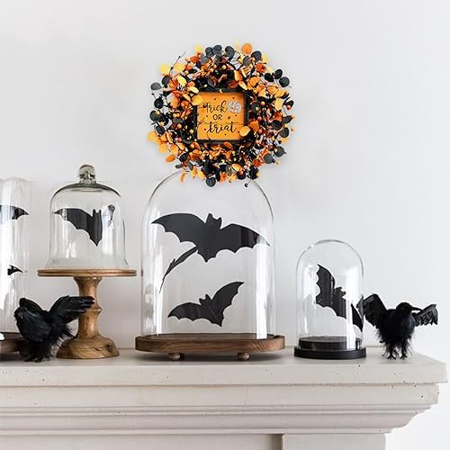 Cir Oases Halloween Wreath Front Door Decor