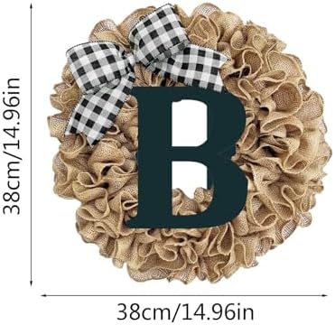 Custom Last Name Year Round Front Door Wreath