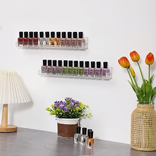 Cq Acrylic 15 Inch Floating Bookshelf for Kids Room