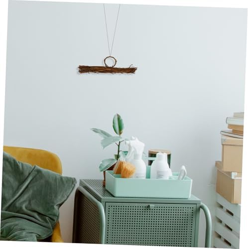 Light Brown Rattan Garland Wreath Front Door Wreath Wicker Wreath Frame DIY Natural Wreaths Hangers