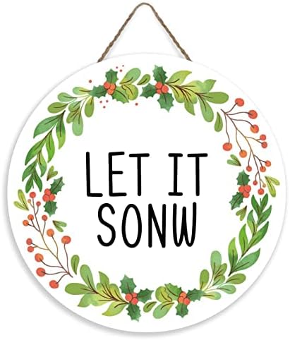 Mutilovely 12 Inch Wooden Welcome Sign Seasonal Decor