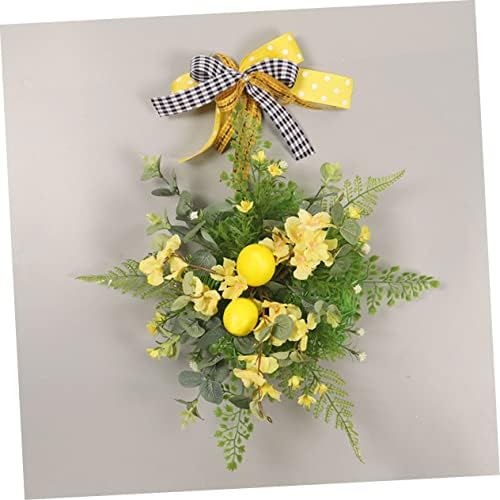 Artificial Flower Wreath Boho Door Decor