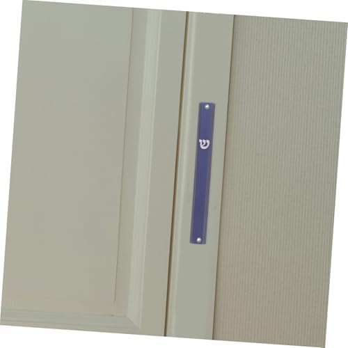 STOBAZA Metal Mezuzah with Scroll for Front Door Home Decor