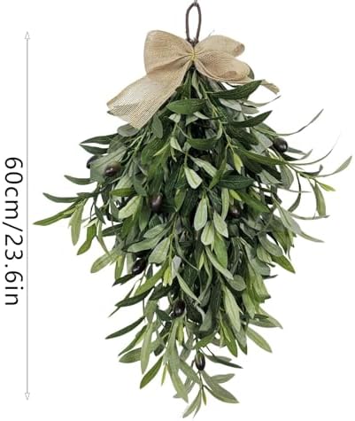 Olive Wreath Pendant for Front Door and Home Decor