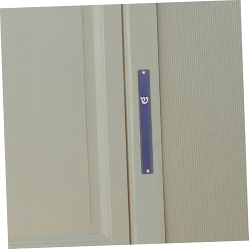 Happyyami 5pcs Metal Mezuzah Decor Door Plaque