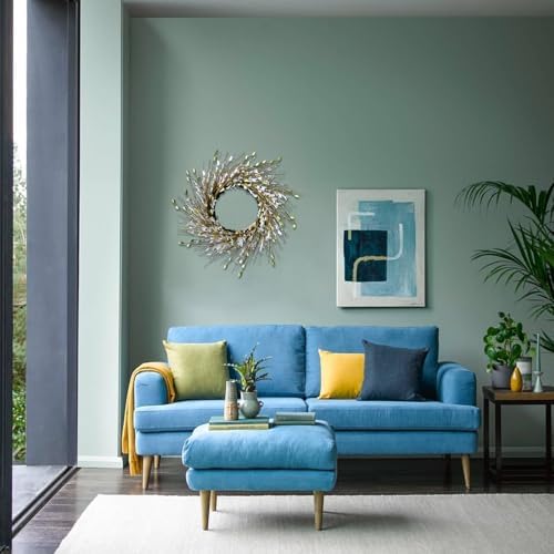 Bibelot 18inch Artificial Forsythia Flower Wreath