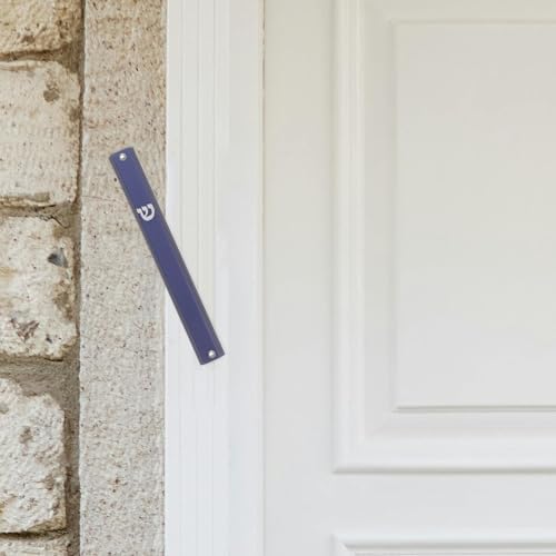 Alipis 5Pcs Metal Mezuzah with Scroll for Door Decor