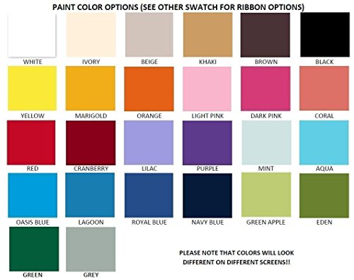 Spring Everyday Monogram Door Wreath - Lots of Colors Available