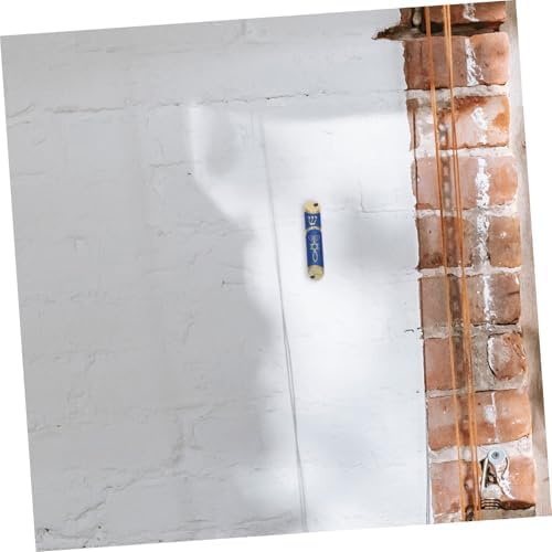 Metal Mezuzah Case with Door Scroll and Bible for Home Decor