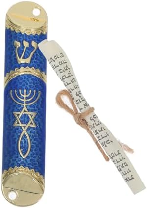 5pcs Jewish Mezuzah Metal Scroll Door Decor