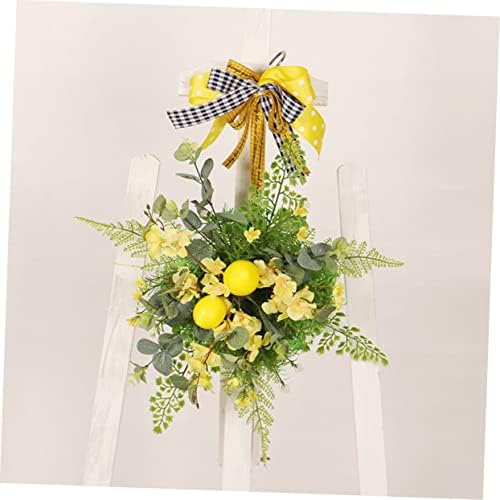 Artificial Flower Wreath Boho Door Decor