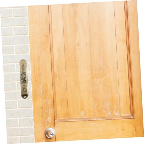 2pcs Jewish Blessing Door Post Decoration Mezuzah Cover Religious Craft