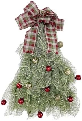 Handmade Silk Christmas Wreath for Front Door 1