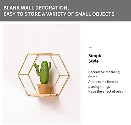 Modern Metal Wall Shelves Set of 3 in Different Sizes