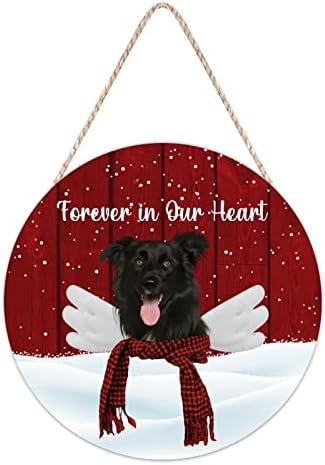 Farmhouse Front Door Hanger Pet Loss Gift Wood Sign