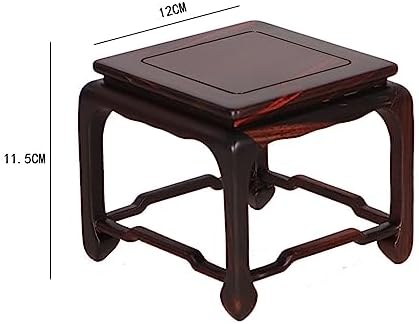 Statue Base Vase Stand Wooden Pedestal Display Base