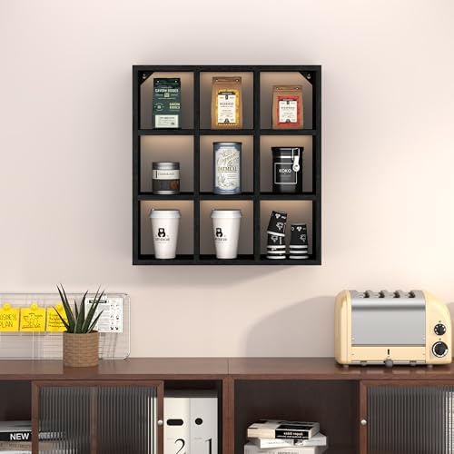 Helsin 9 Grid Coffee Mug Display Rack