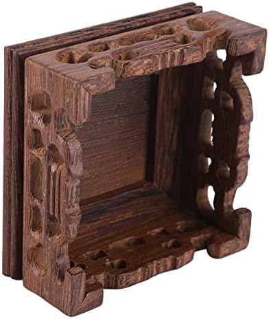 Hapivida Wood Display Stand for Teapot and Vase