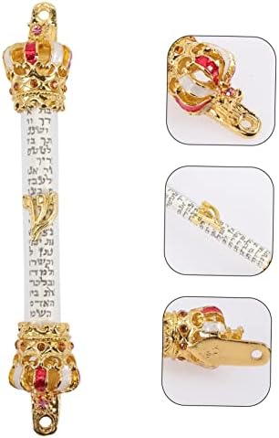 Metal Mezuzah Door Ornament for Home Blessing