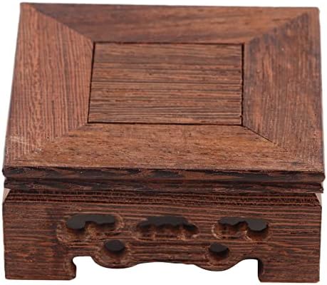 Hapivida Wood Display Stand for Teapot and Vase