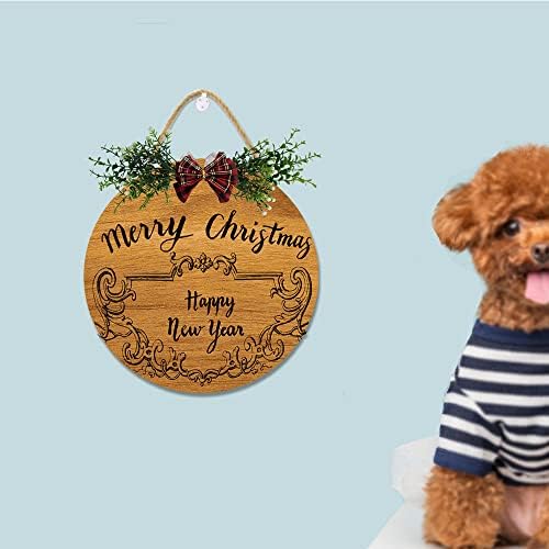 Winter Christmas Fall Wreath Hanger for Front Door Porch Patio 12-Inch Decor