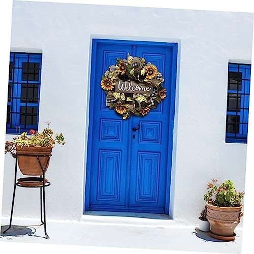 Festive Door Wreath Home Decor Garland