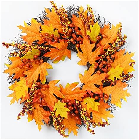 Handcrafted Fall Wreath for Front Door Decor