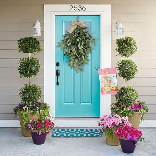 Olive Wreath Pendant for Front Door and Home Decor