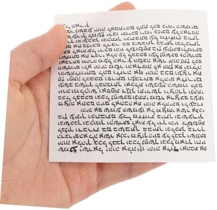 100pcs Jewish Door Blessing Mezuzah Weatherproof Decor for Home Wall