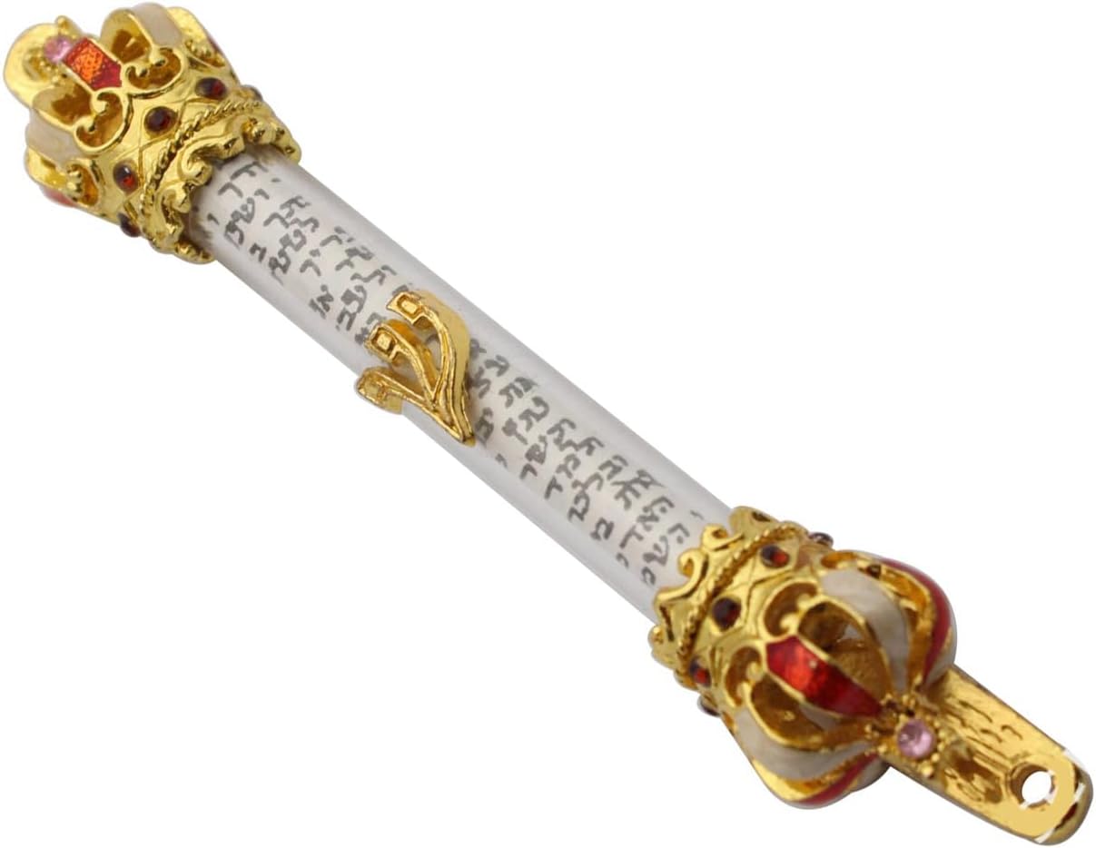 1PC Religious Holy Scroll Retro Door Mezuzah Decor Hanger