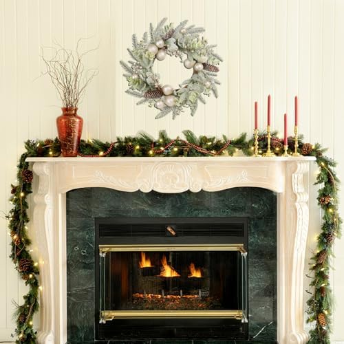 Super Holiday 19 Inch Champagne Christmas Wreath
