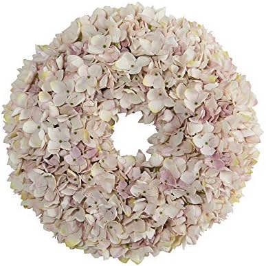Nearly Natural 16-Inch Hydrangea Wreath