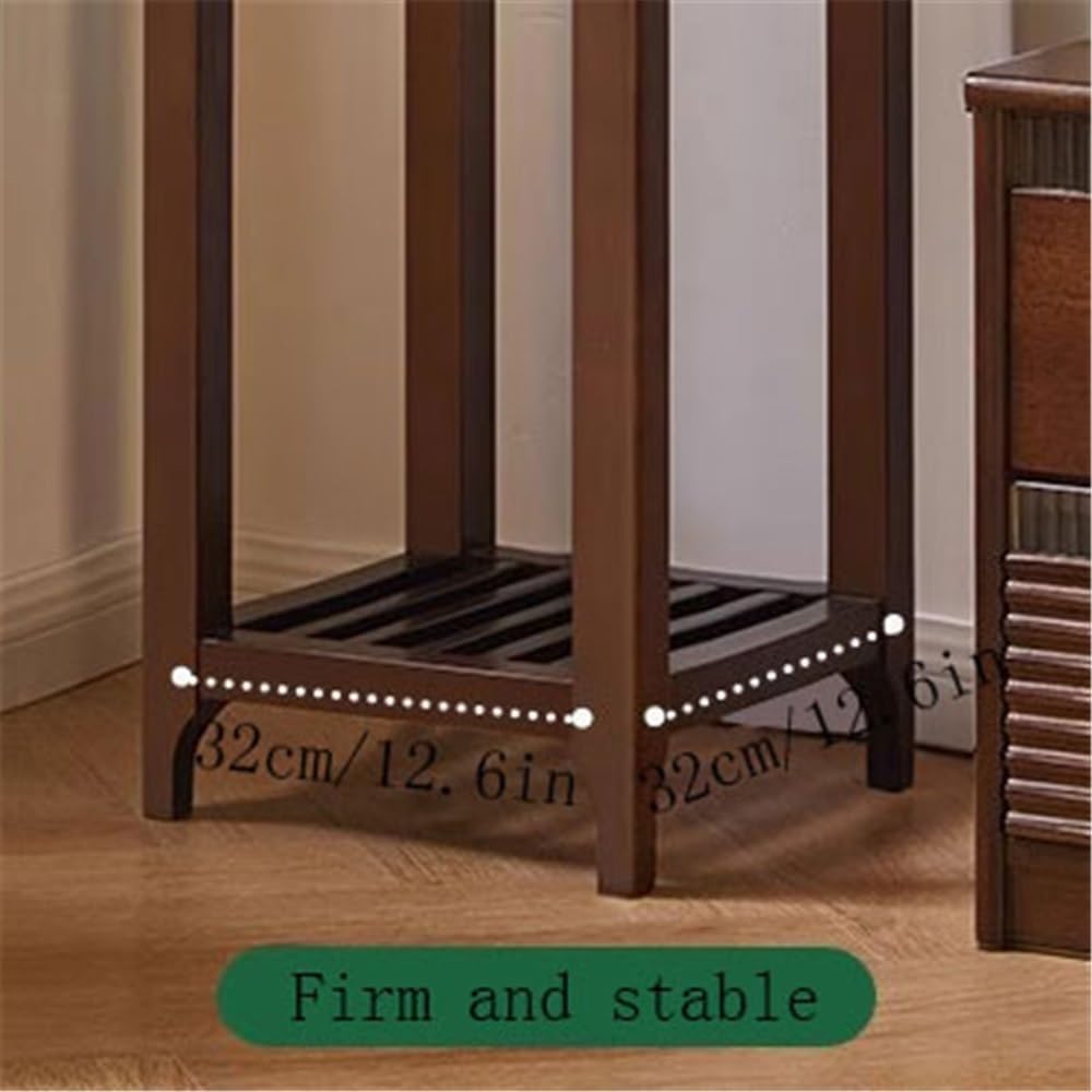 Bonsai Base New Chinese Style Wood Pedestal Stand