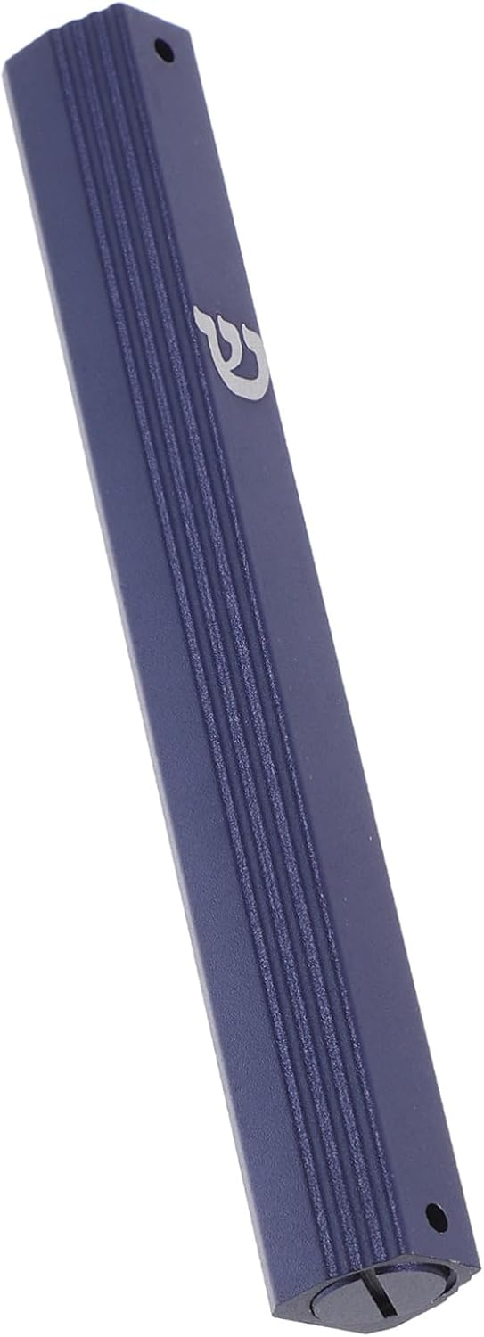 Cabilock 5pcs Metal Mezuzah Scroll Door Decorations Jewish Home Blessing Judaica Wall Art Accents 1