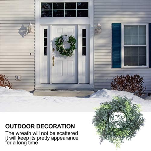 DOITOOL Eucalyptus Wreath for Front Door Decor