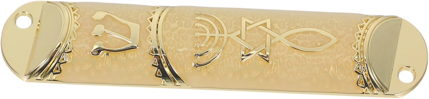 Mobestech Metal Mezuzah Scroll Door Decor