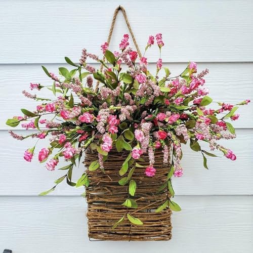 Elegant Hydrangea Wreath Door Hanger