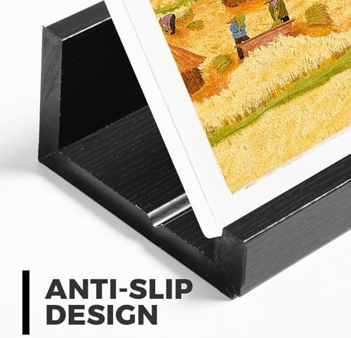 Muzilife 12 Inch Floating Wall Shelves Set of 2 Black