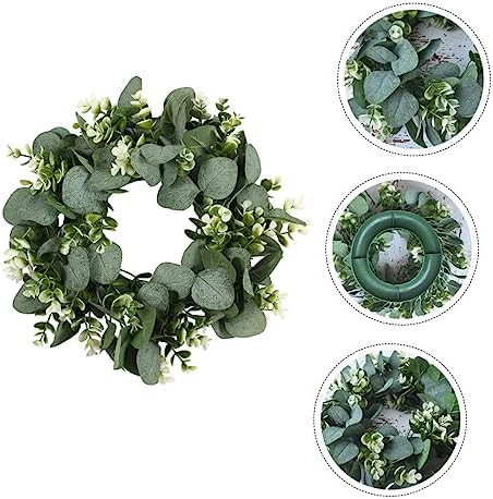 2pcs Artificial Eucalyptus Leaves Garland for Home Decor and Room Aesthetic