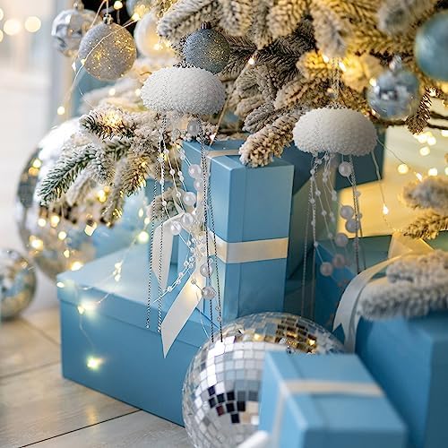 6 Pcs Sea Urchin Jellyfish Christmas Ornament Decor