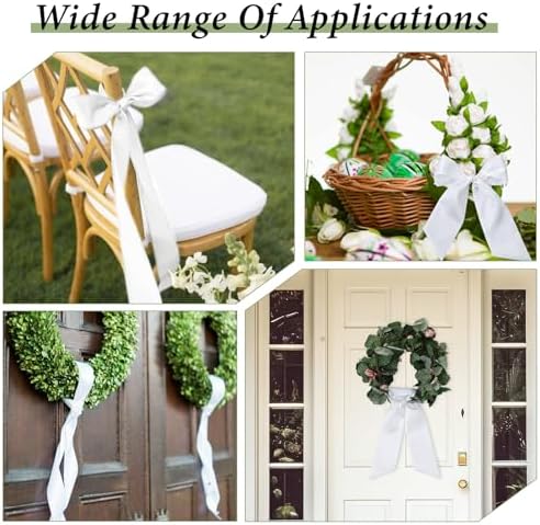DIY Monogram Wreath Sash for Front Door Decor