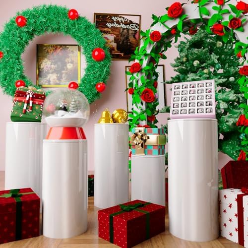 Cylinder Stands for Party Decor 5 Piece Set