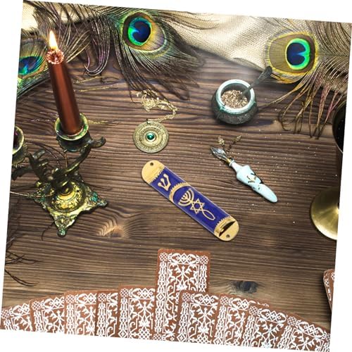 VOSAREA Retro Metal Mezuzah Door Decor