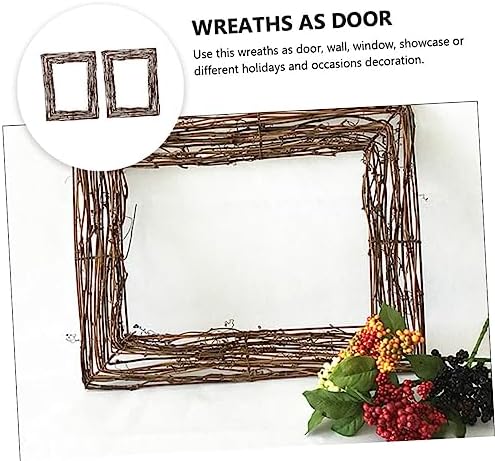 Eco-Friendly Rustic Grapevine Wreath Base Hanger