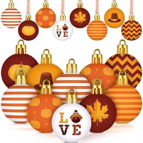 48 Pcs 118 Inch Thanksgiving Hanging Ornaments
