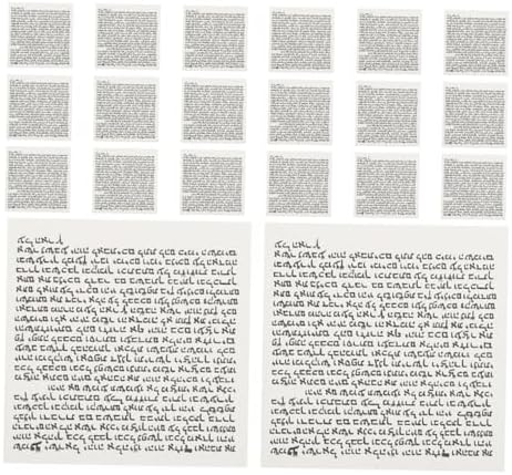 100pcs Jewish Door Blessing Mezuzah Weatherproof Decor for Home Wall