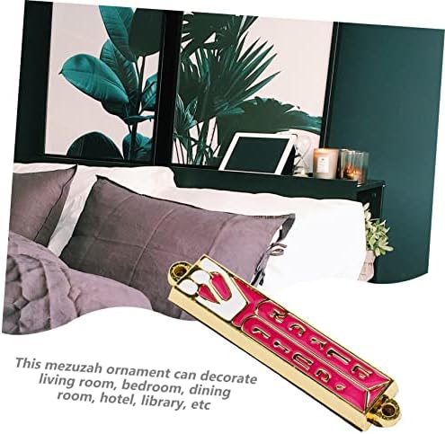 Vaguelly Mezuzah Door Hanging Decorative Religious Scroll