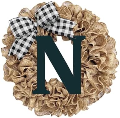 Custom Last Name Year Round Front Door Wreath 1
