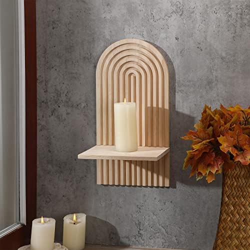 Tatuo 2 Piece Boho Floating Wall Shelf Decor
